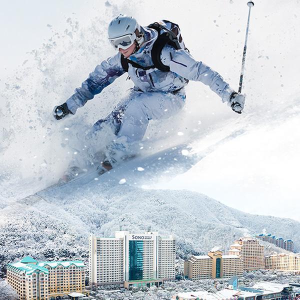 ★라스트특가★비발디파크리프트권렌탈PKG스노위랜드오션월드