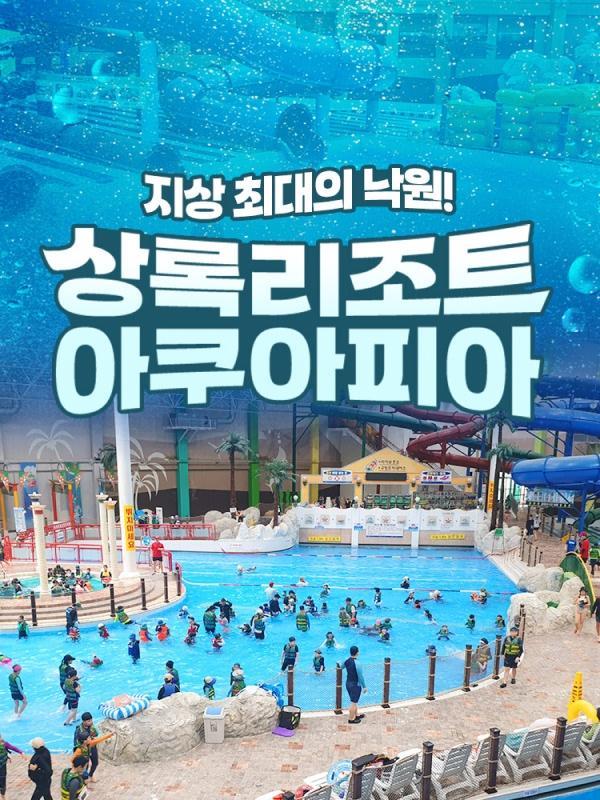 [천안] 상록리조트 아쿠아피아 입장권