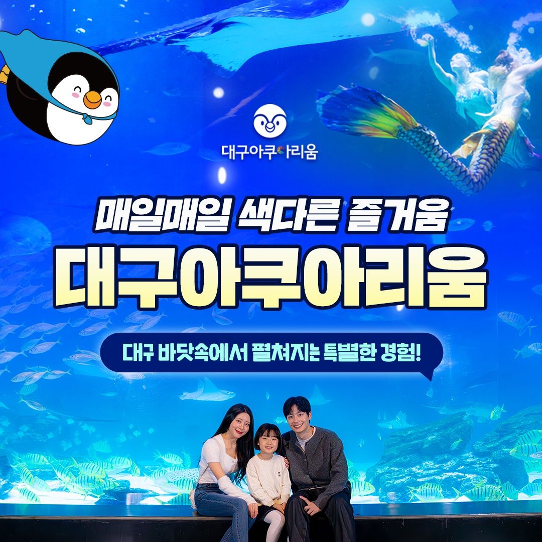 대구 아쿠아리움 1인 입장권